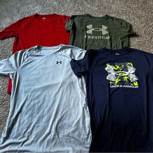 Boys youth lot 4 t shirts short sleeve
